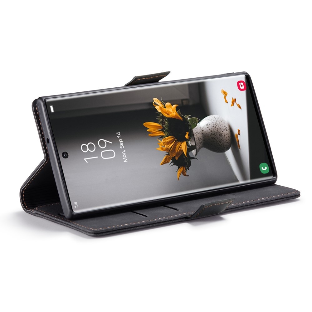 Funda delgada con solapa Samsung Galaxy S23 Ultra Negro