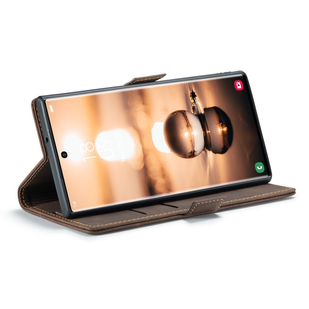 Funda delgada con solapa Samsung Galaxy S23 Ultra Marrón