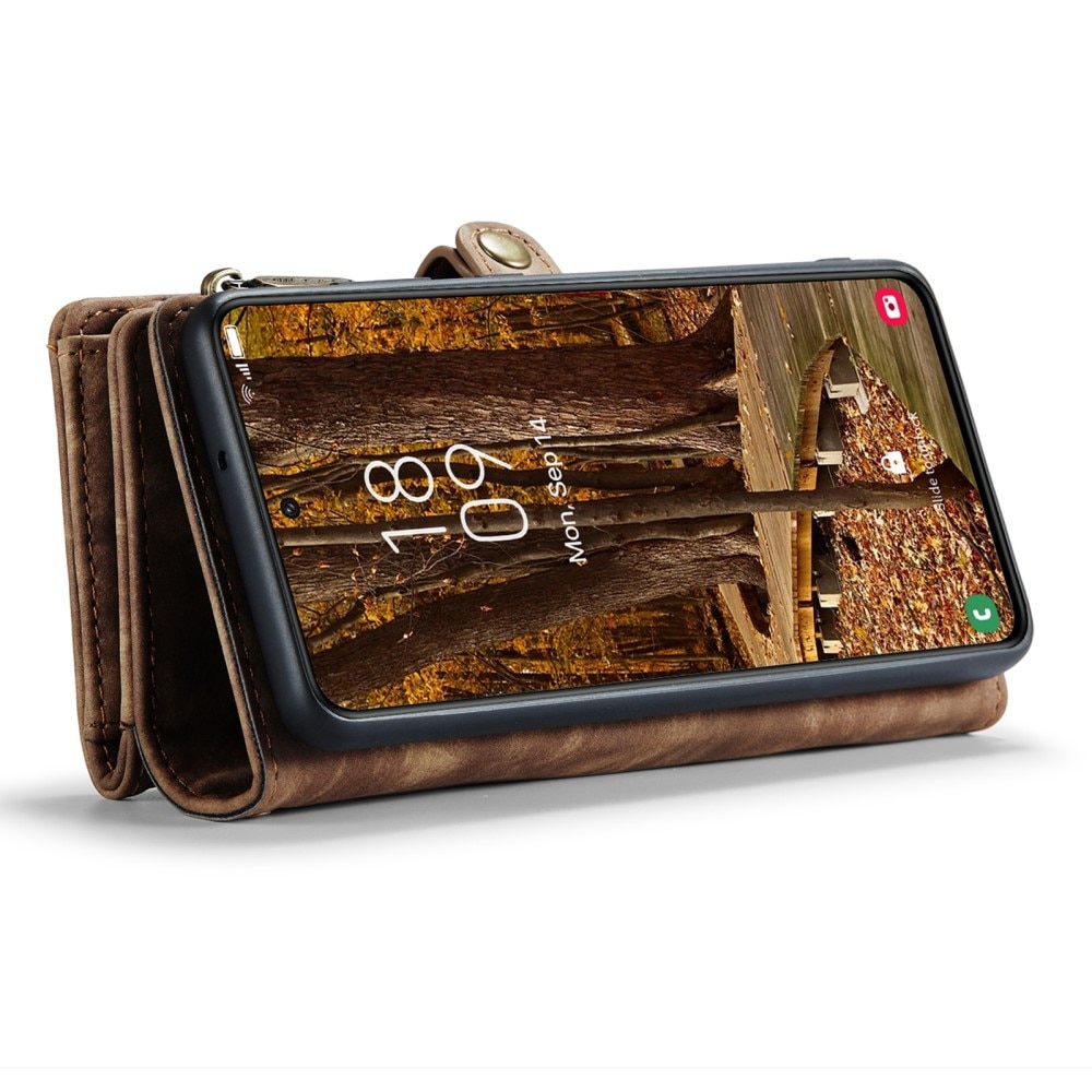 Cartera Multi-Slot Samsung Galaxy S23 Marrón