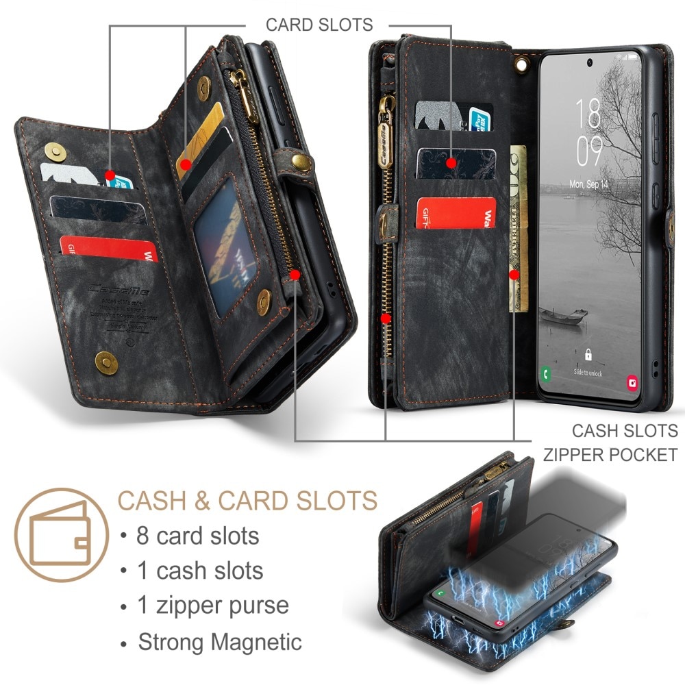 Cartera Multi-Slot Samsung Galaxy S23 Gris