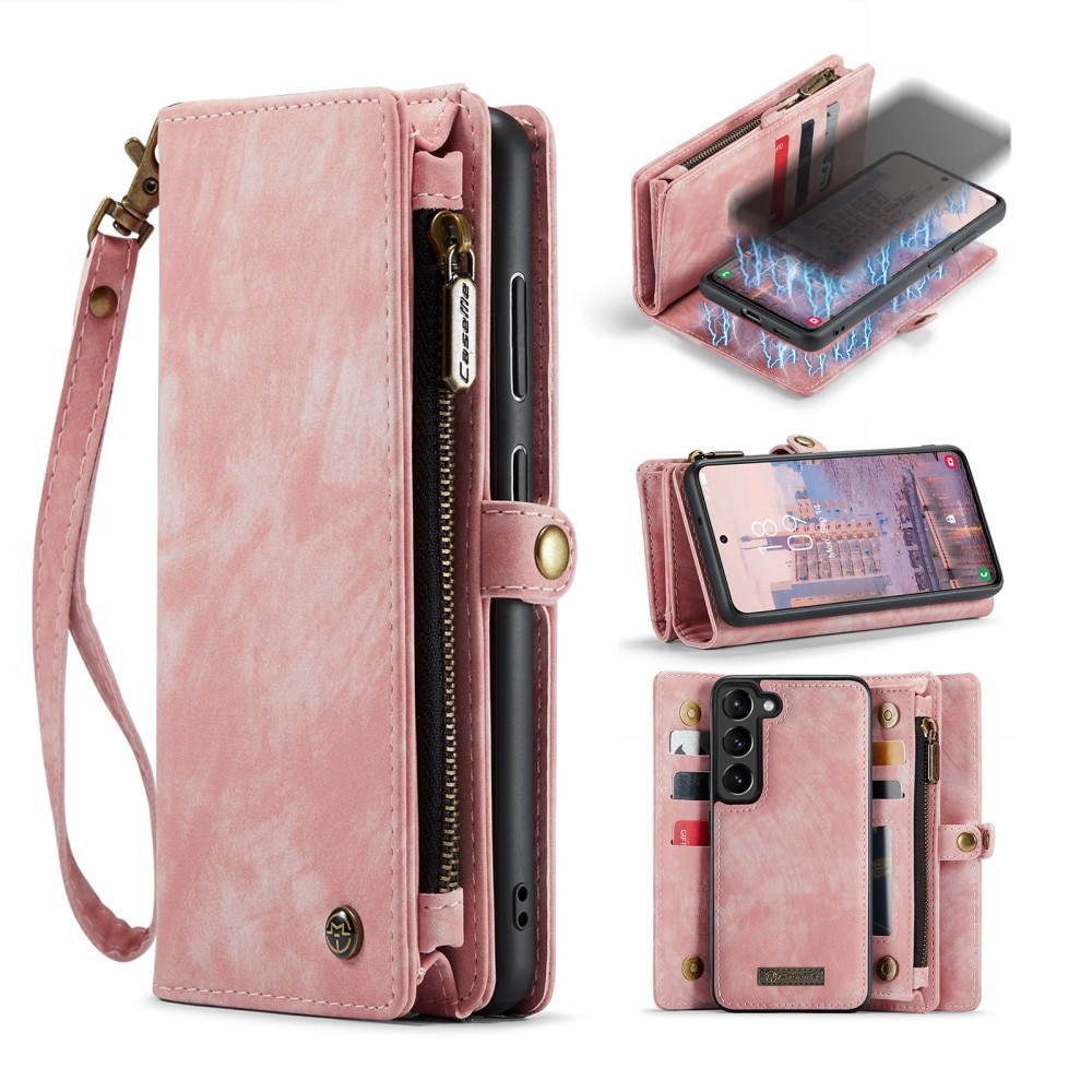 Cartera Multi-Slot Samsung Galaxy S23 Plus Rosa