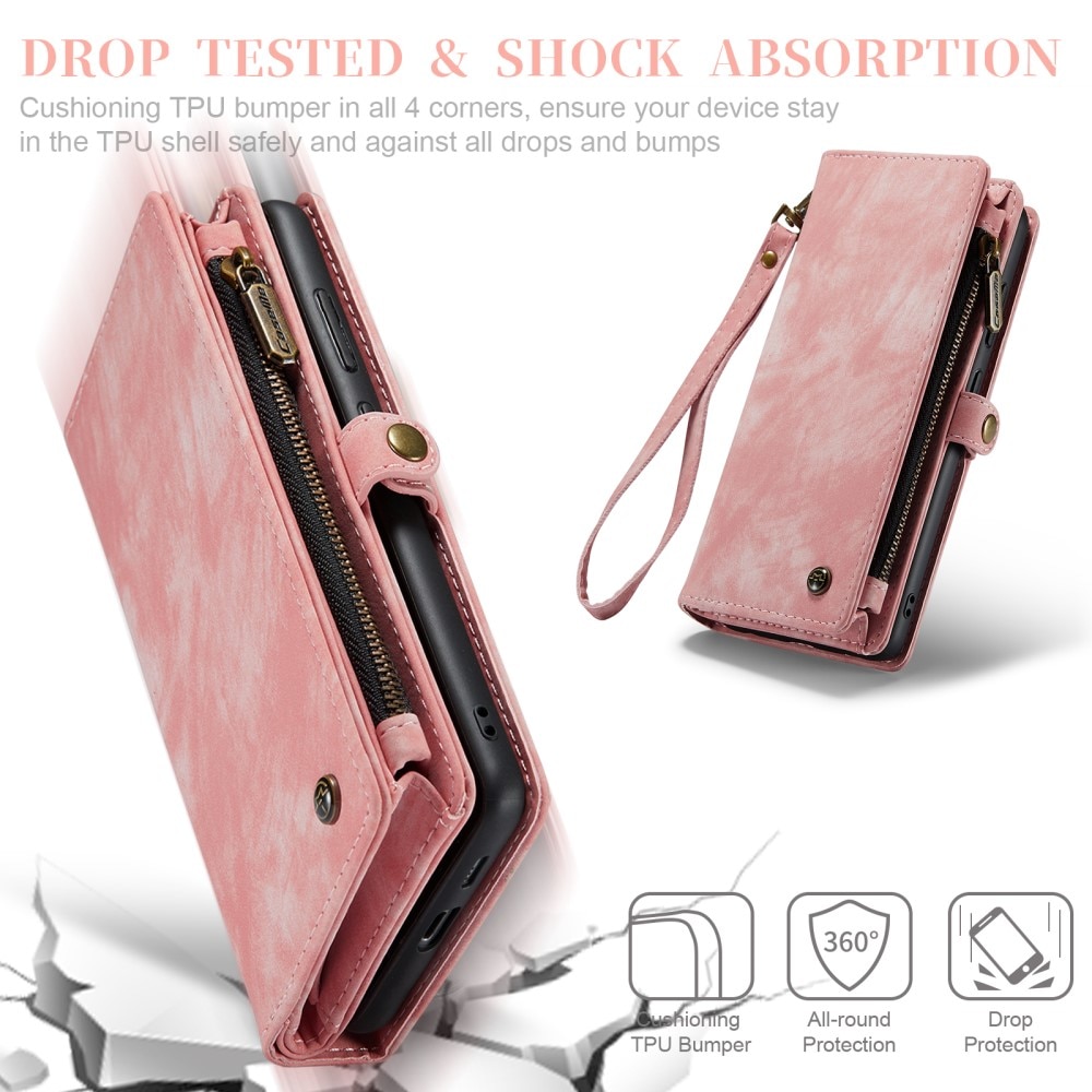 Cartera Multi-Slot Samsung Galaxy S23 Plus Rosa