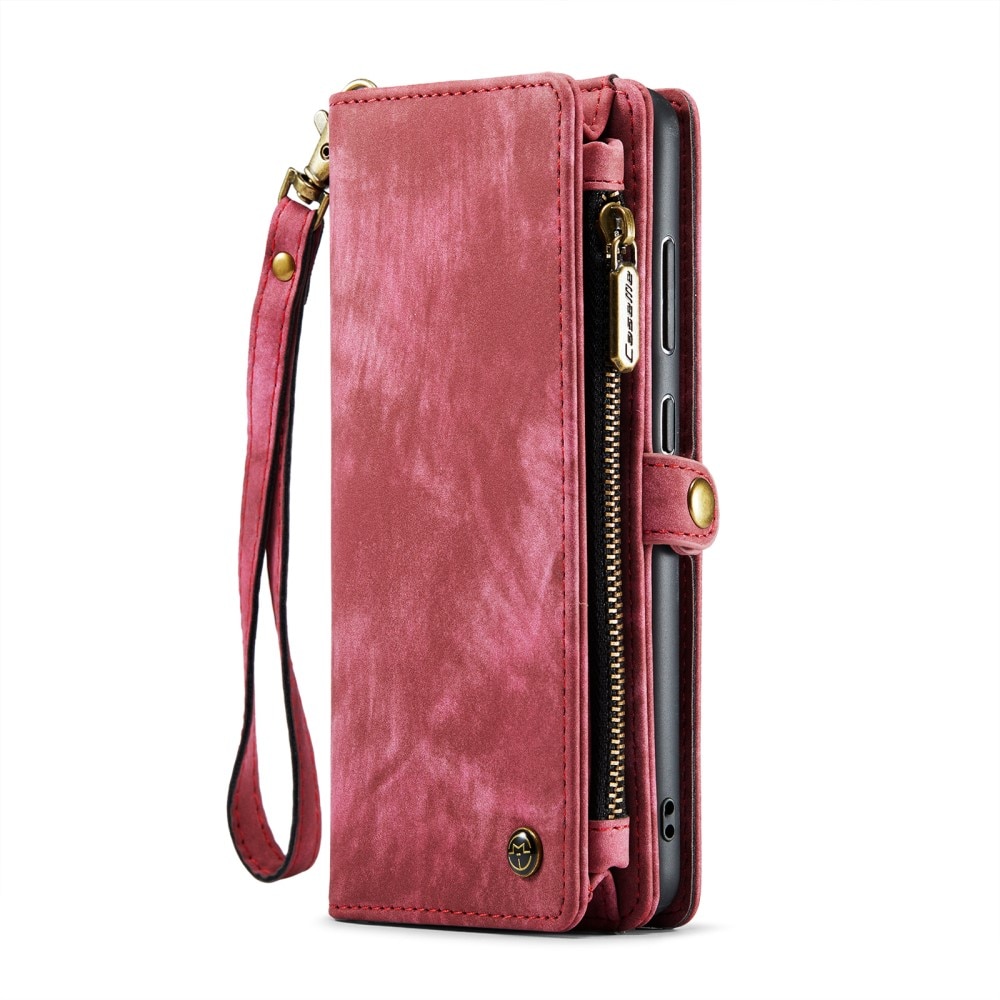 Cartera Multi-Slot Samsung Galaxy S23 Plus Rojo