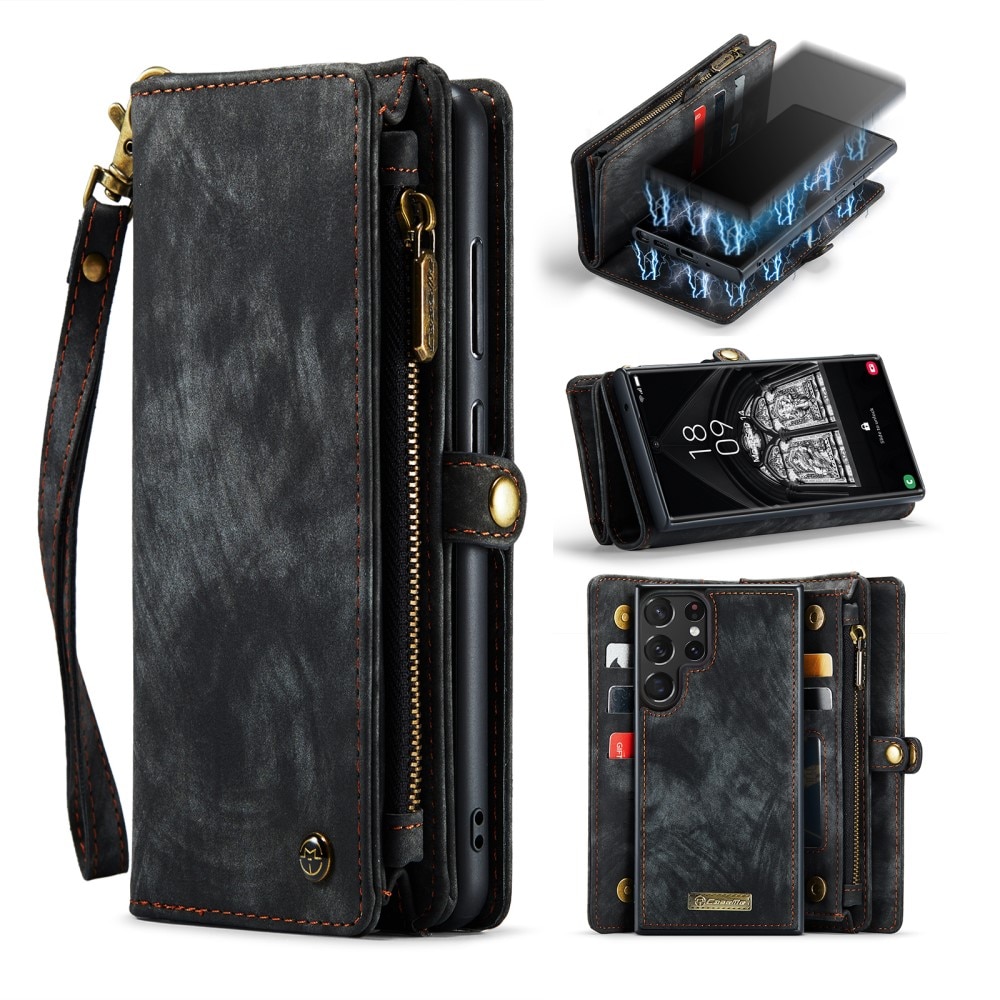 Cartera Multi-Slot Samsung Galaxy S23 Ultra Gris