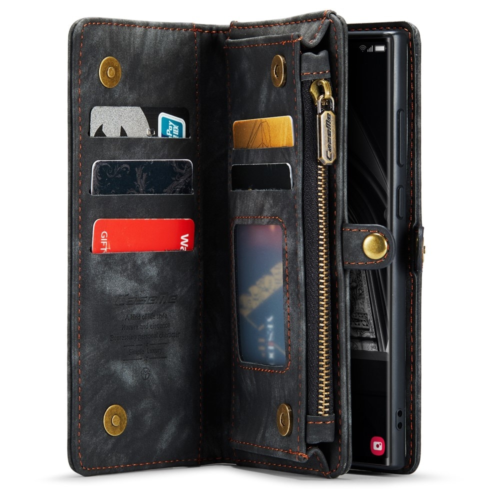 Cartera Multi-Slot Samsung Galaxy S23 Ultra Gris