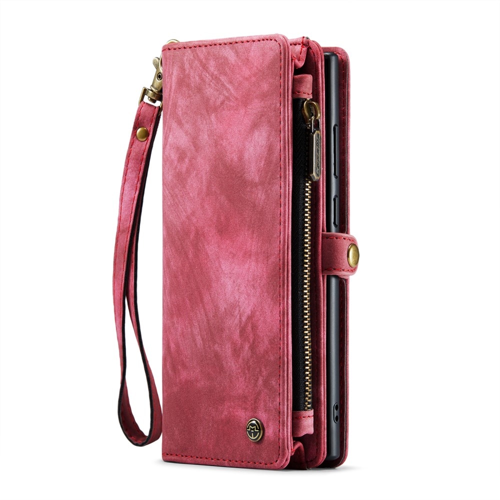 Cartera Multi-Slot Samsung Galaxy S23 Ultra Rojo