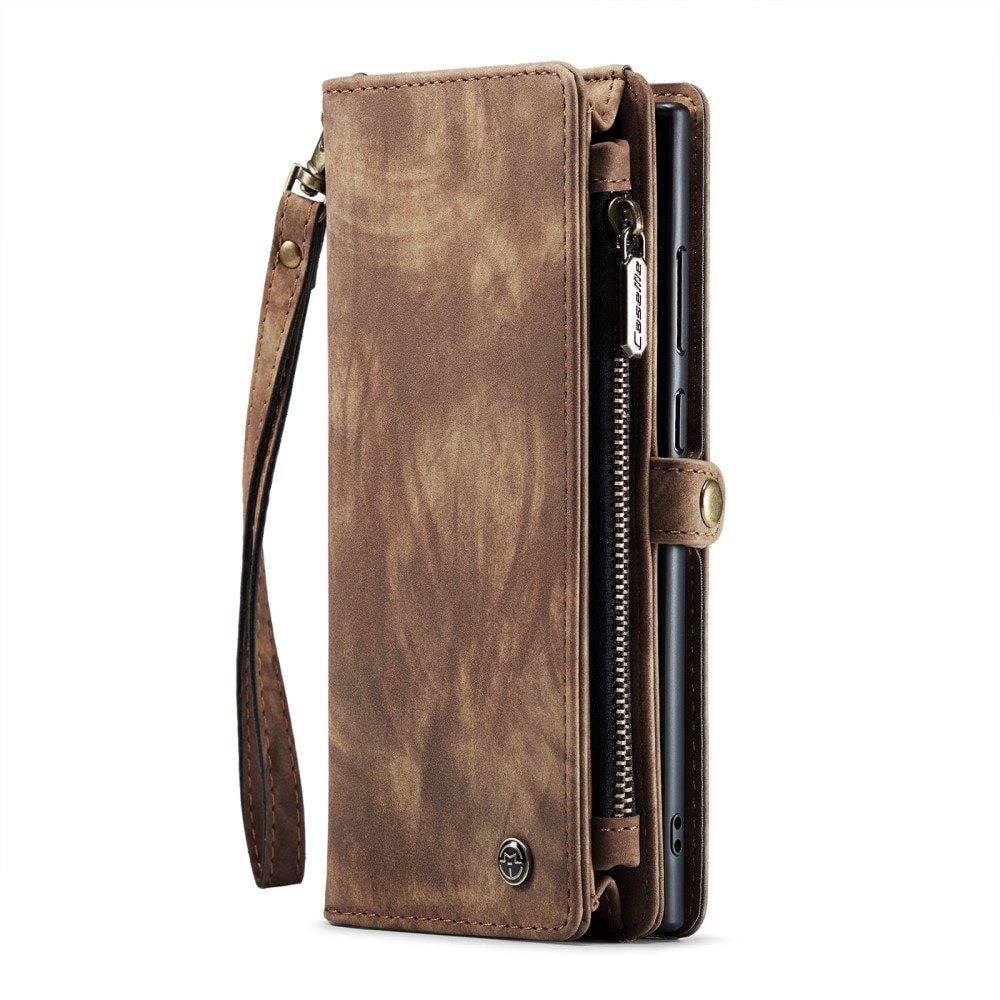 Cartera Multi-Slot Samsung Galaxy S23 Ultra Marrón