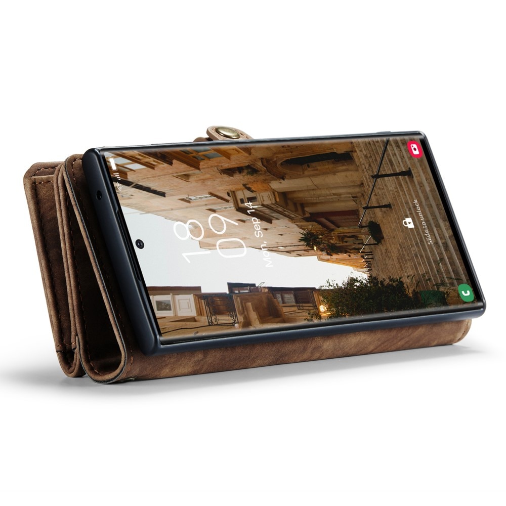 Cartera Multi-Slot Samsung Galaxy S23 Ultra Marrón