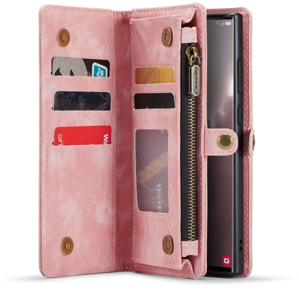 Cartera Multi-Slot Samsung Galaxy S23 Ultra rosado