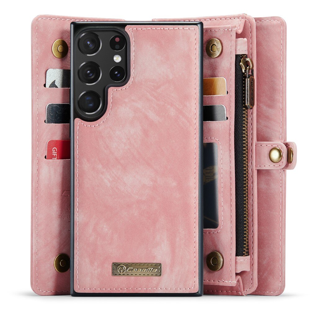 Cartera Multi-Slot Samsung Galaxy S23 Ultra rosado