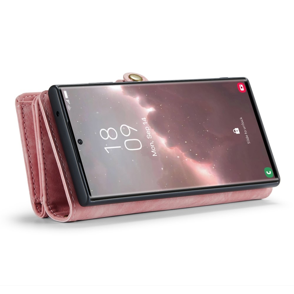 Cartera Multi-Slot Samsung Galaxy S23 Ultra rosado