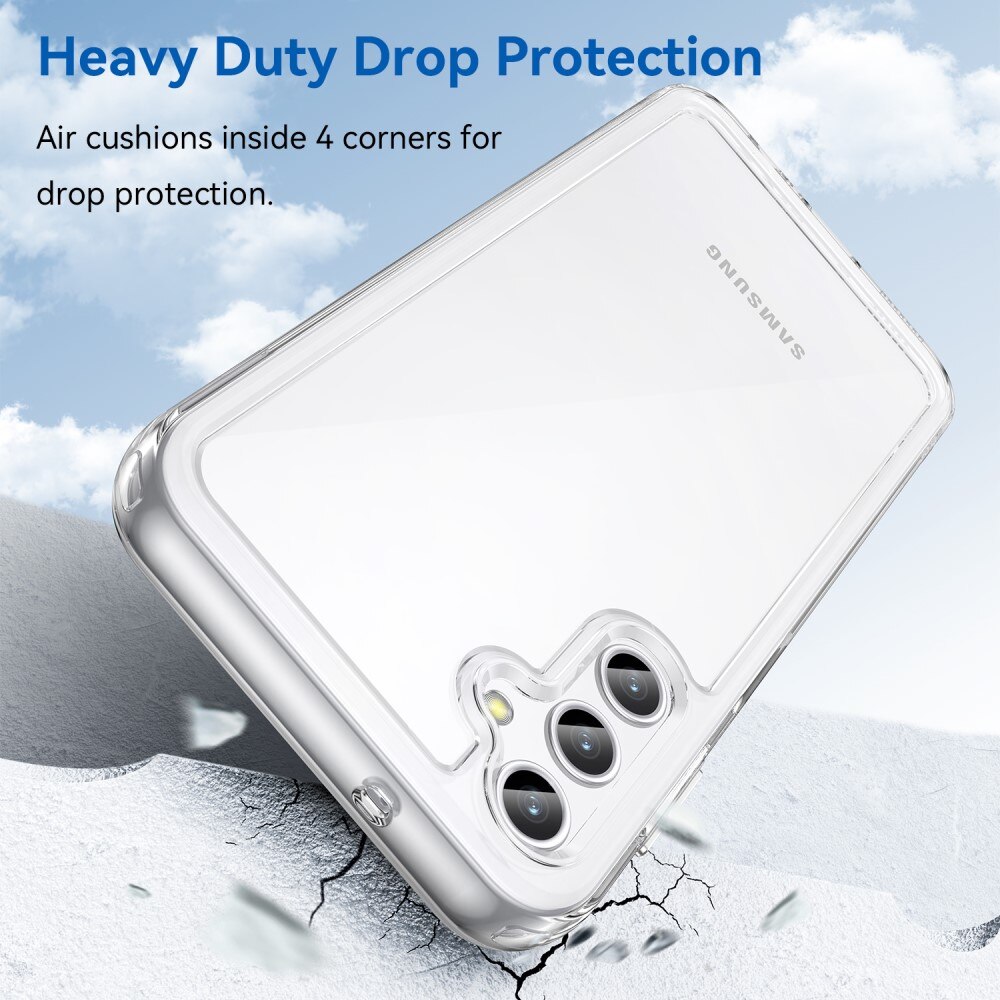 Funda híbrida para Samsung Galaxy A14 transparente
