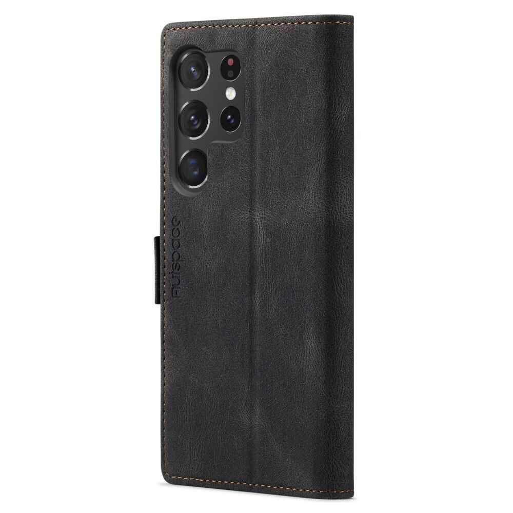 Funda-cartera anti-RFID para Samsung Galaxy S23 Ultra negro