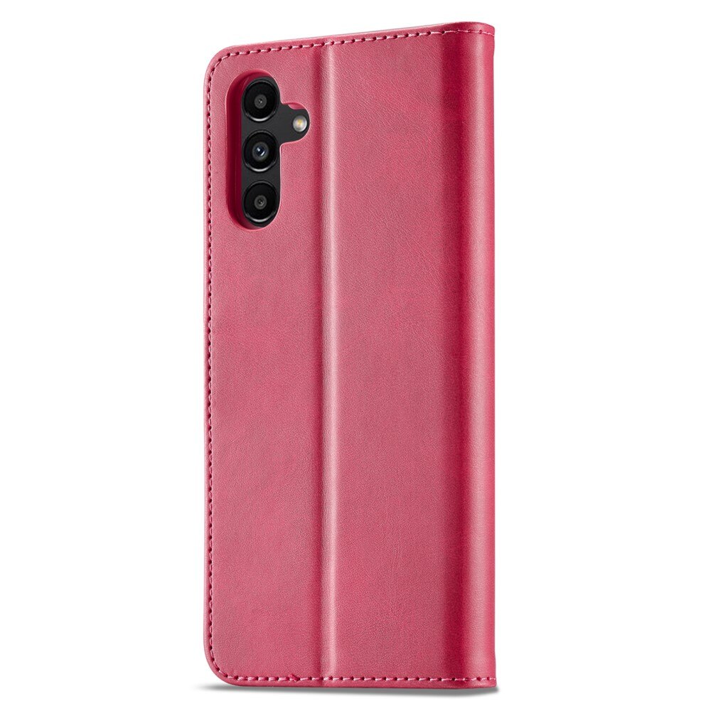 Funda tipo cartera Samsung Galaxy A34 rosado