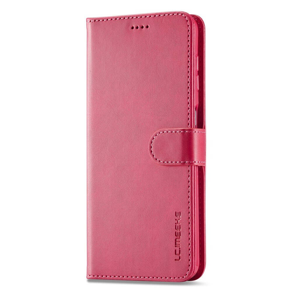 Funda tipo cartera Samsung Galaxy A34 rosado