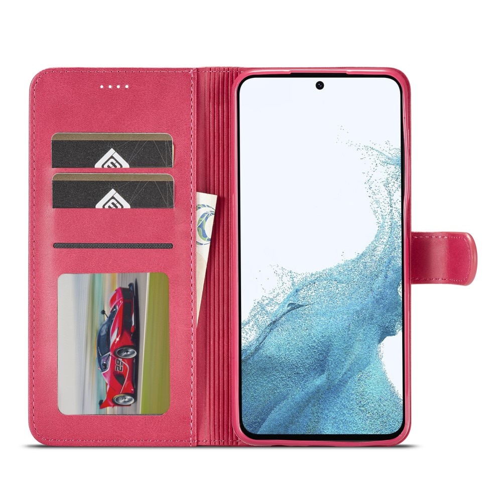 Funda tipo cartera Samsung Galaxy A34 rosado