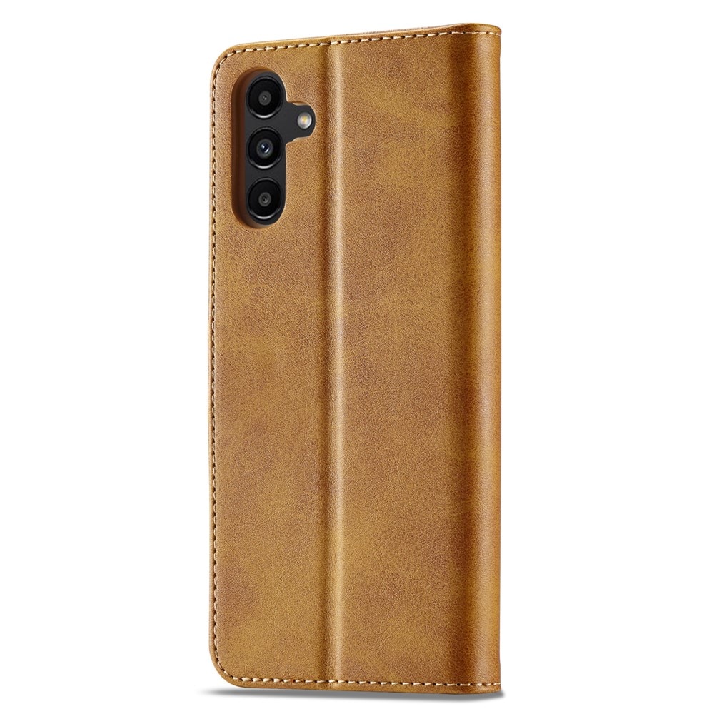 Funda tipo cartera Samsung Galaxy A34 coñac