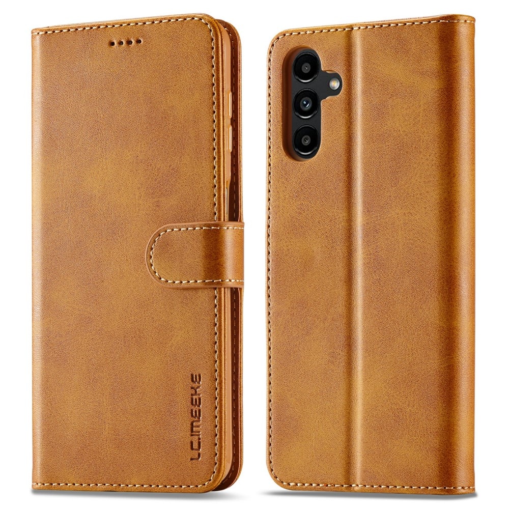 Funda tipo cartera Samsung Galaxy A34 coñac