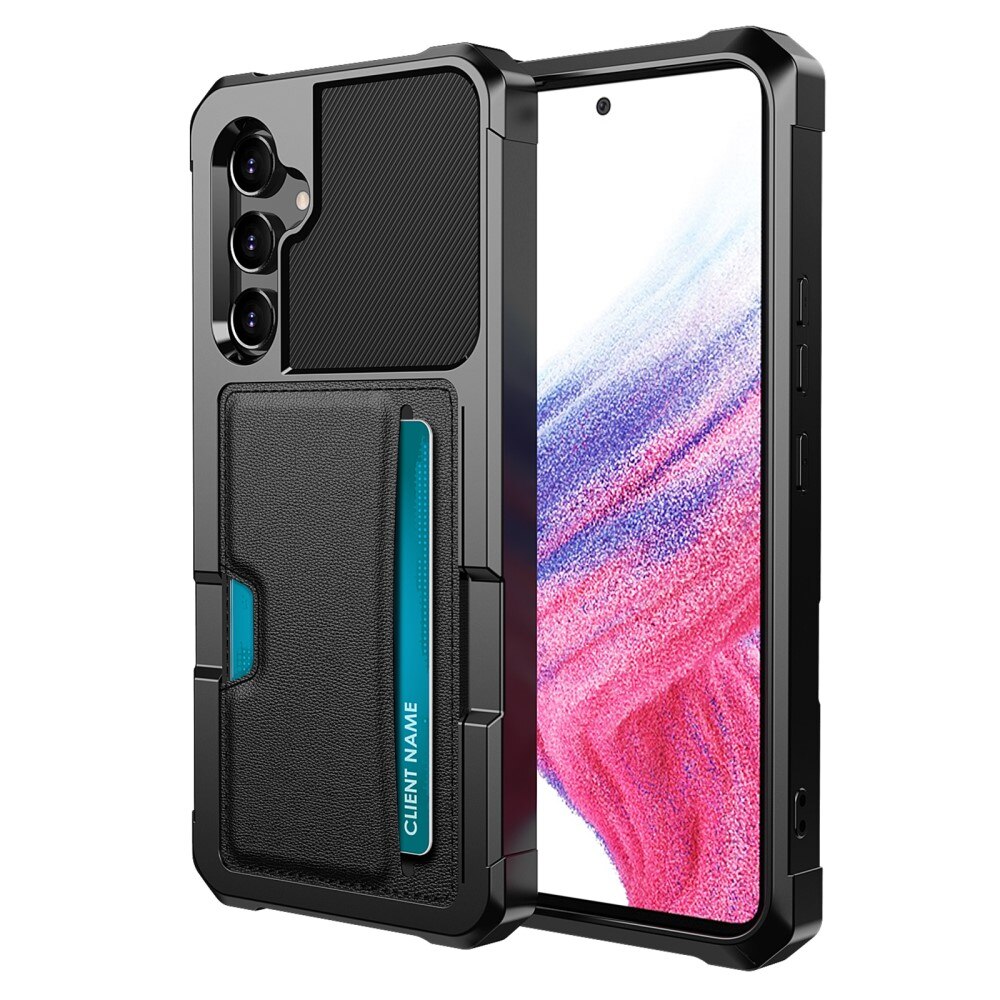 Funda Tough Card Case Samsung Galaxy A54 negro