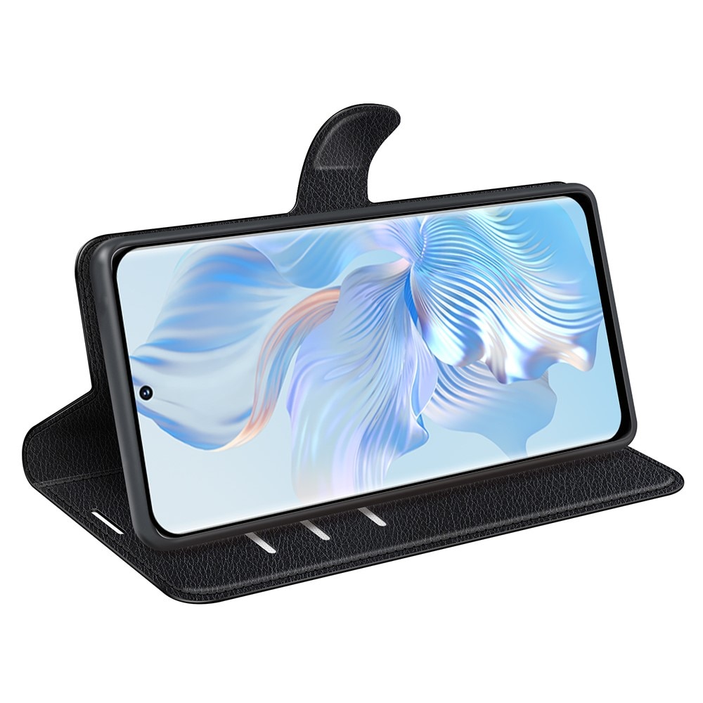 Funda cartera  Honor 80 Negro