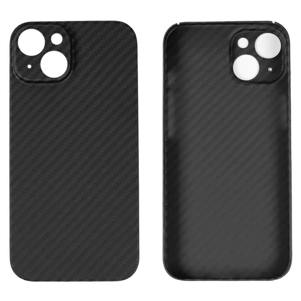 Fundas delgada Fibra de aramida iPhone 14 negro