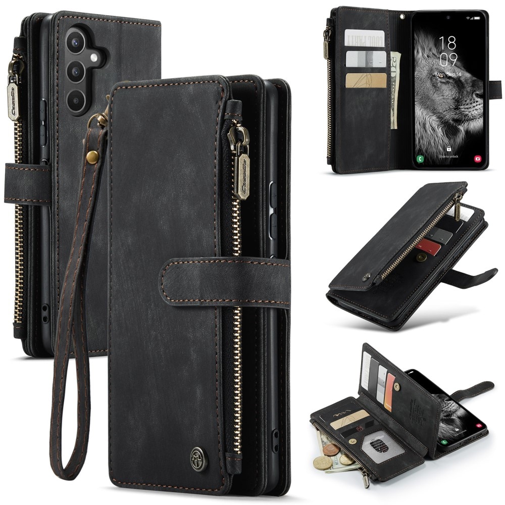 Cartera Zipper Samsung Galaxy A34 Negro