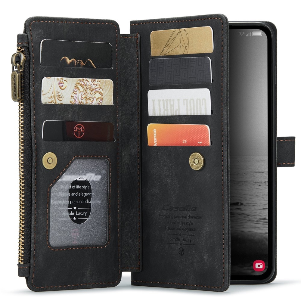 Cartera Zipper Samsung Galaxy A34 Negro