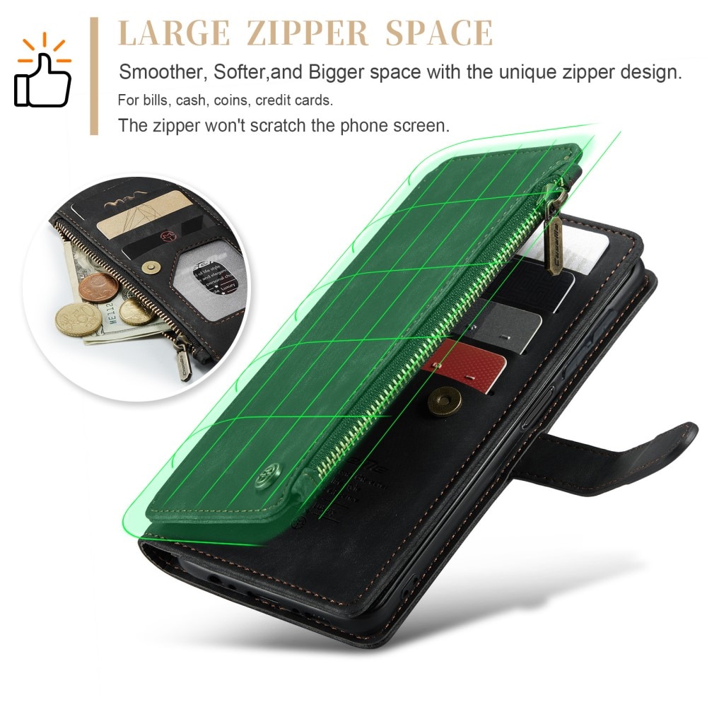 Cartera Zipper Samsung Galaxy A34 Negro