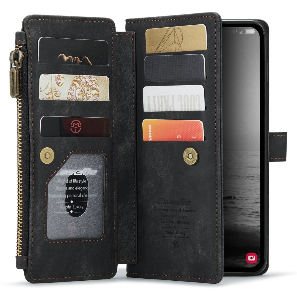 Cartera Zipper Samsung Galaxy A54 Negro