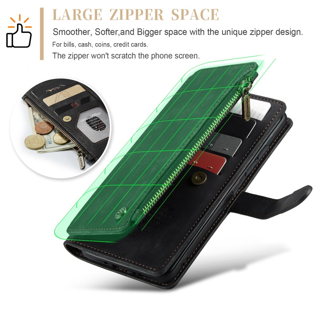 Cartera Zipper Samsung Galaxy A54 Negro