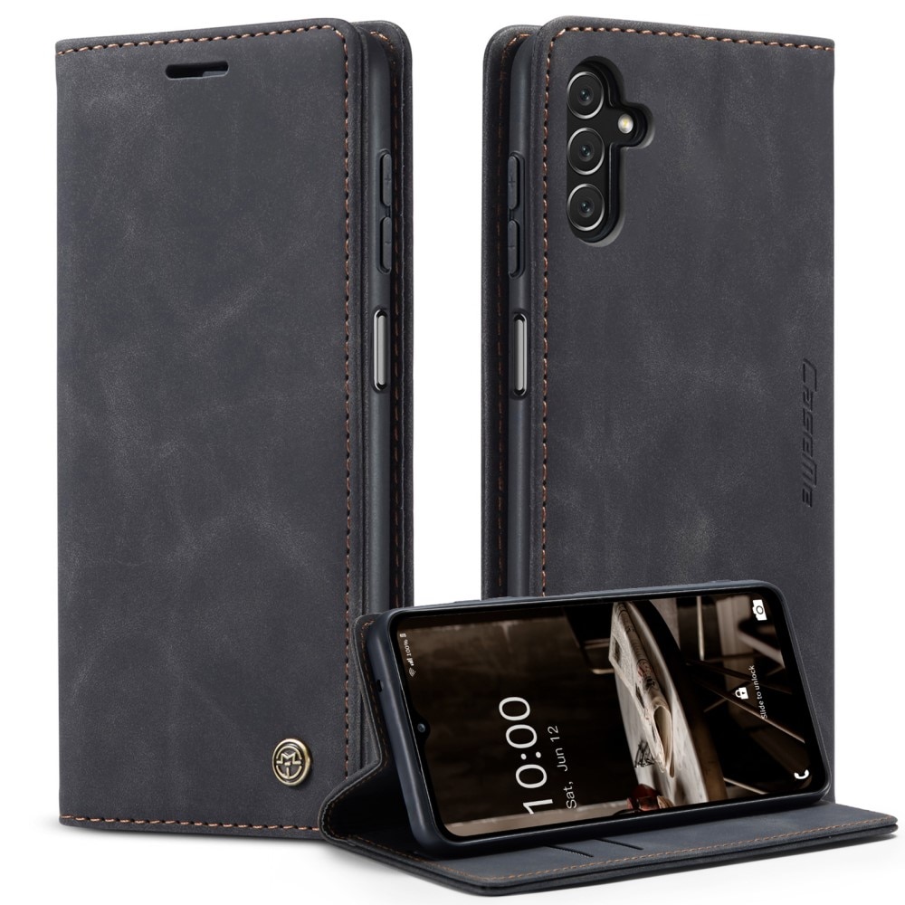 Funda delgada con solapa Samsung Galaxy A14 Negro