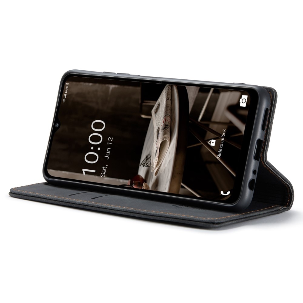 Funda delgada con solapa Samsung Galaxy A14 Negro