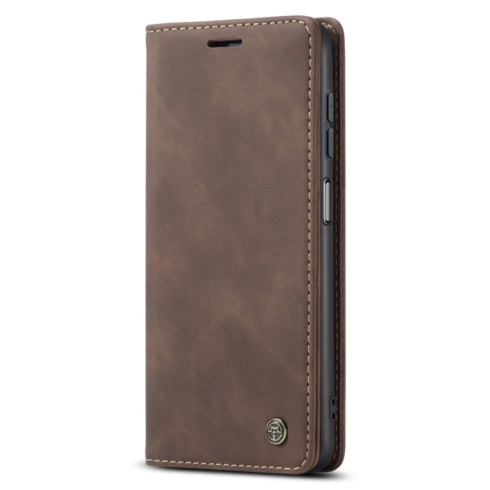 Funda delgada con solapa Samsung Galaxy A14 Marrón