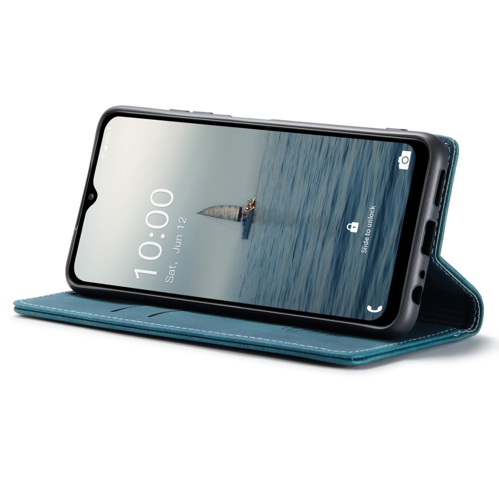 Funda delgada con solapa Samsung Galaxy A14 azul