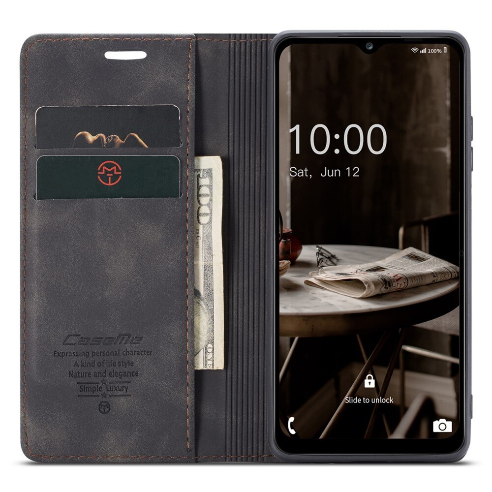 Funda delgada con solapa Samsung Galaxy A34 Negro