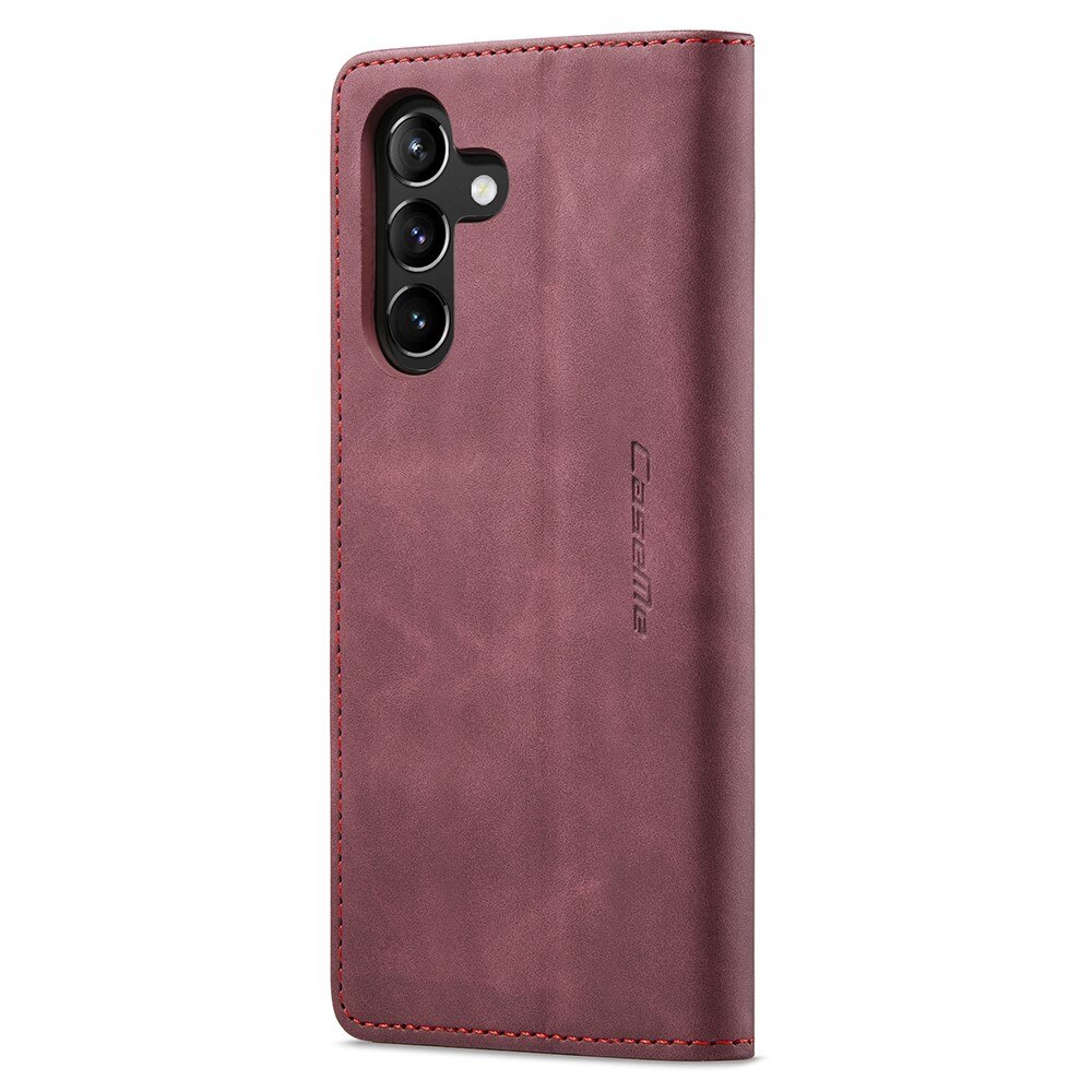 Funda delgada con solapa Samsung Galaxy A54 rojo