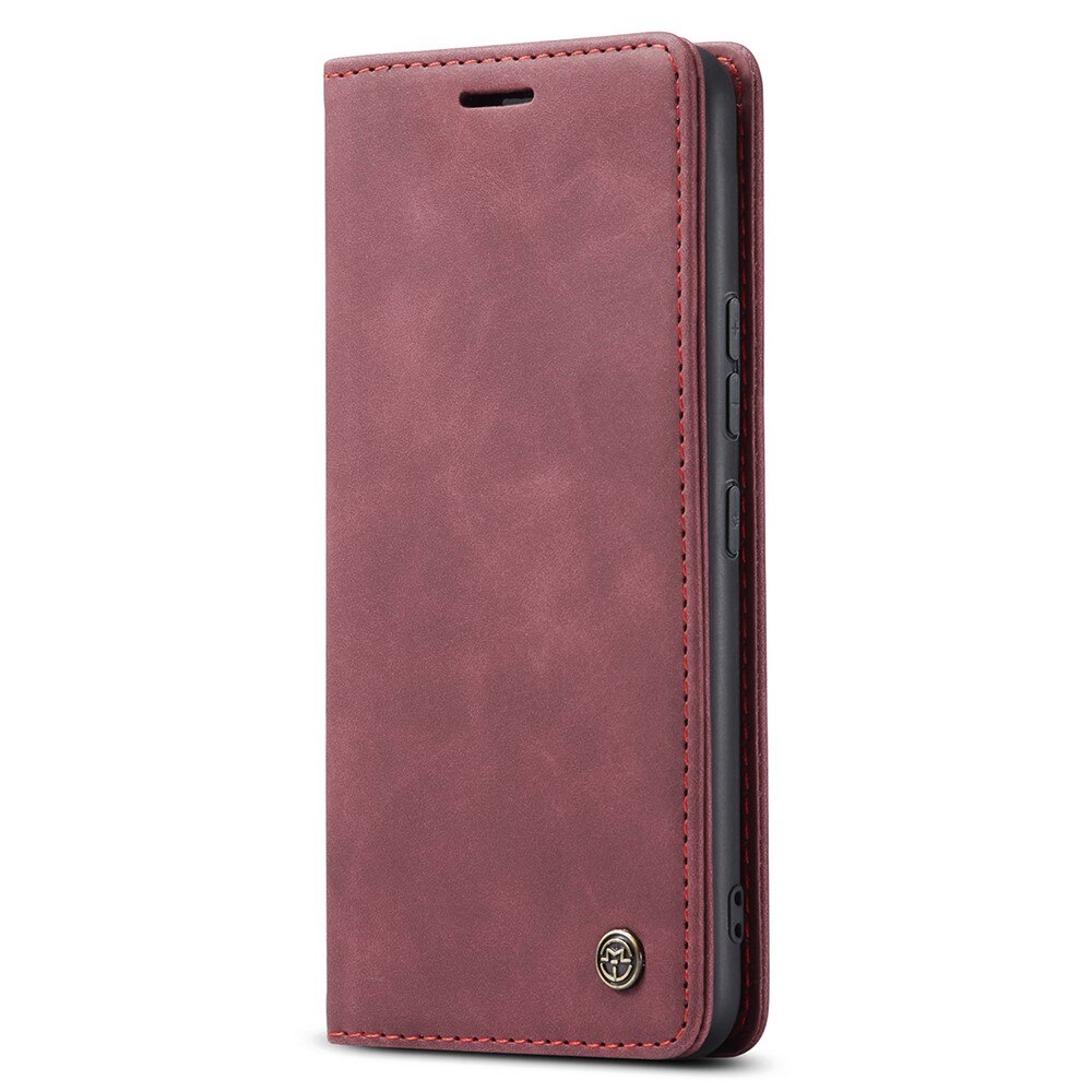 Funda delgada con solapa Samsung Galaxy A54 Rojo