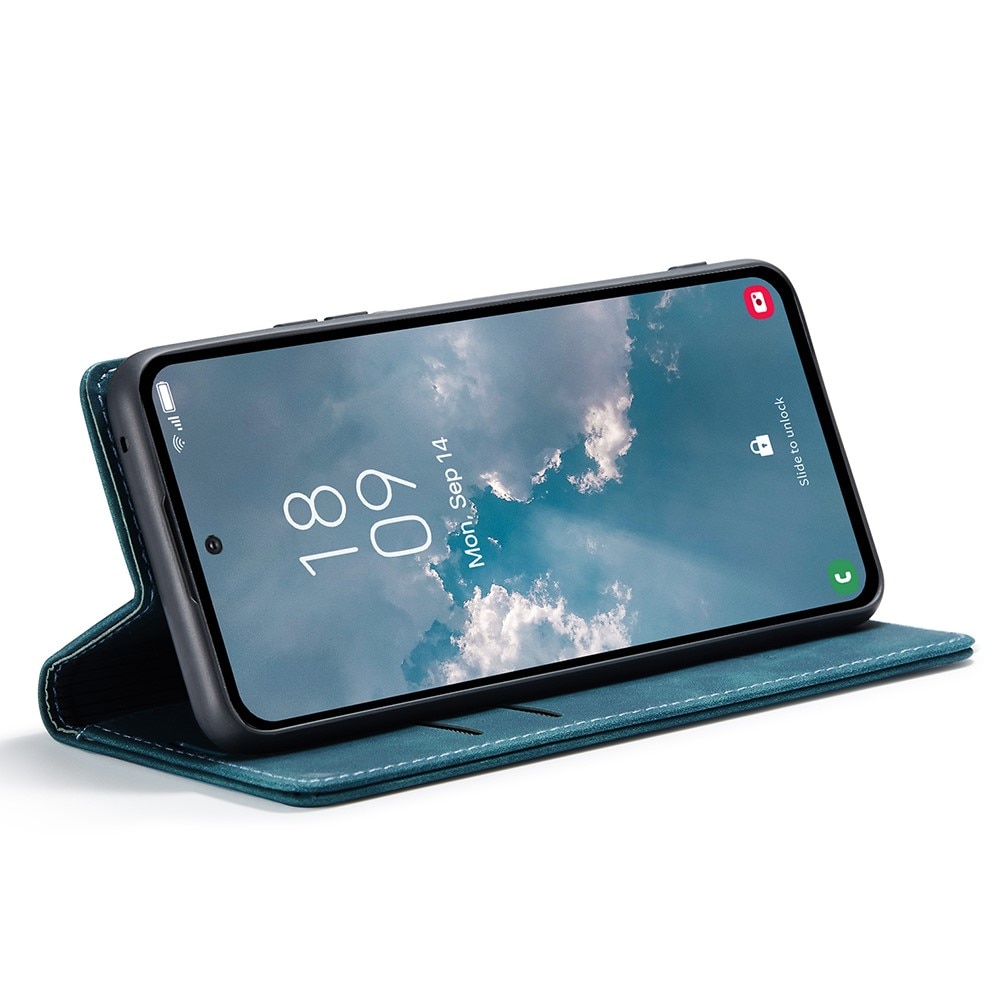 Funda delgada con solapa Samsung Galaxy A54 Azul