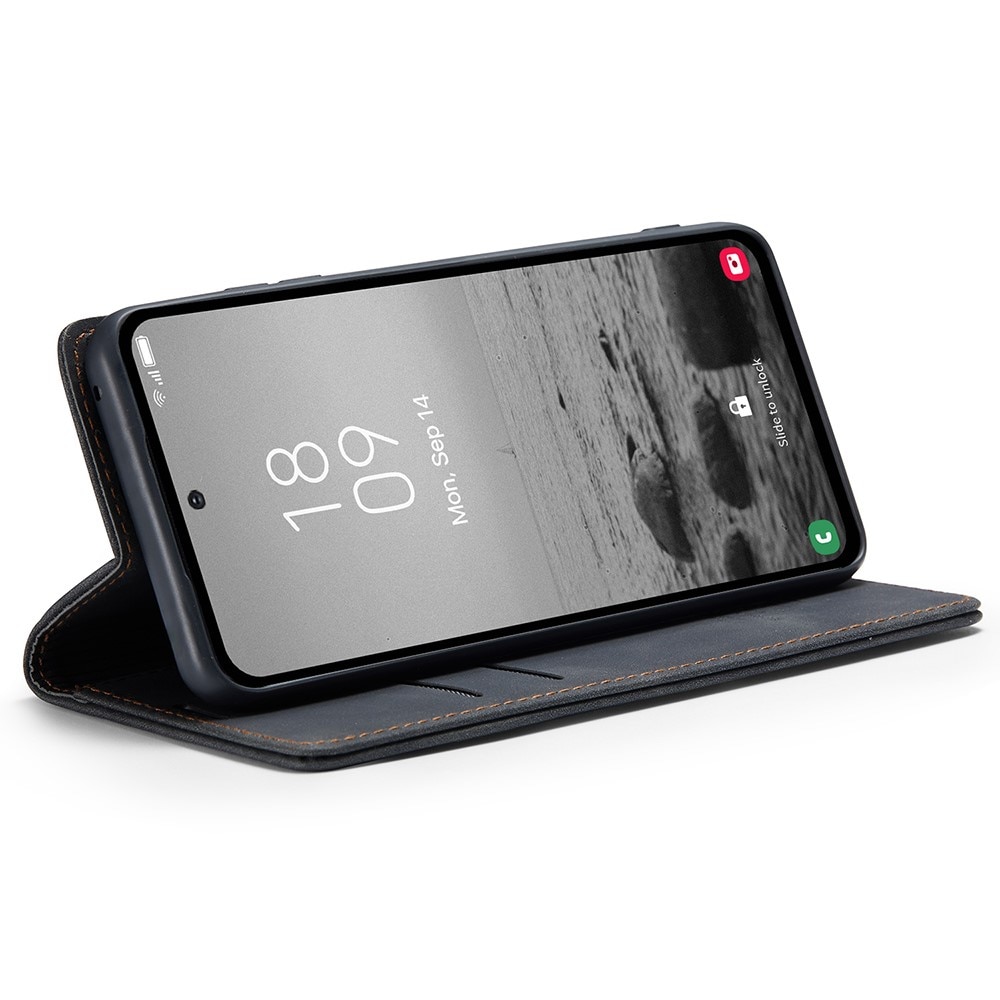 Funda delgada con solapa Samsung Galaxy A54 Negro