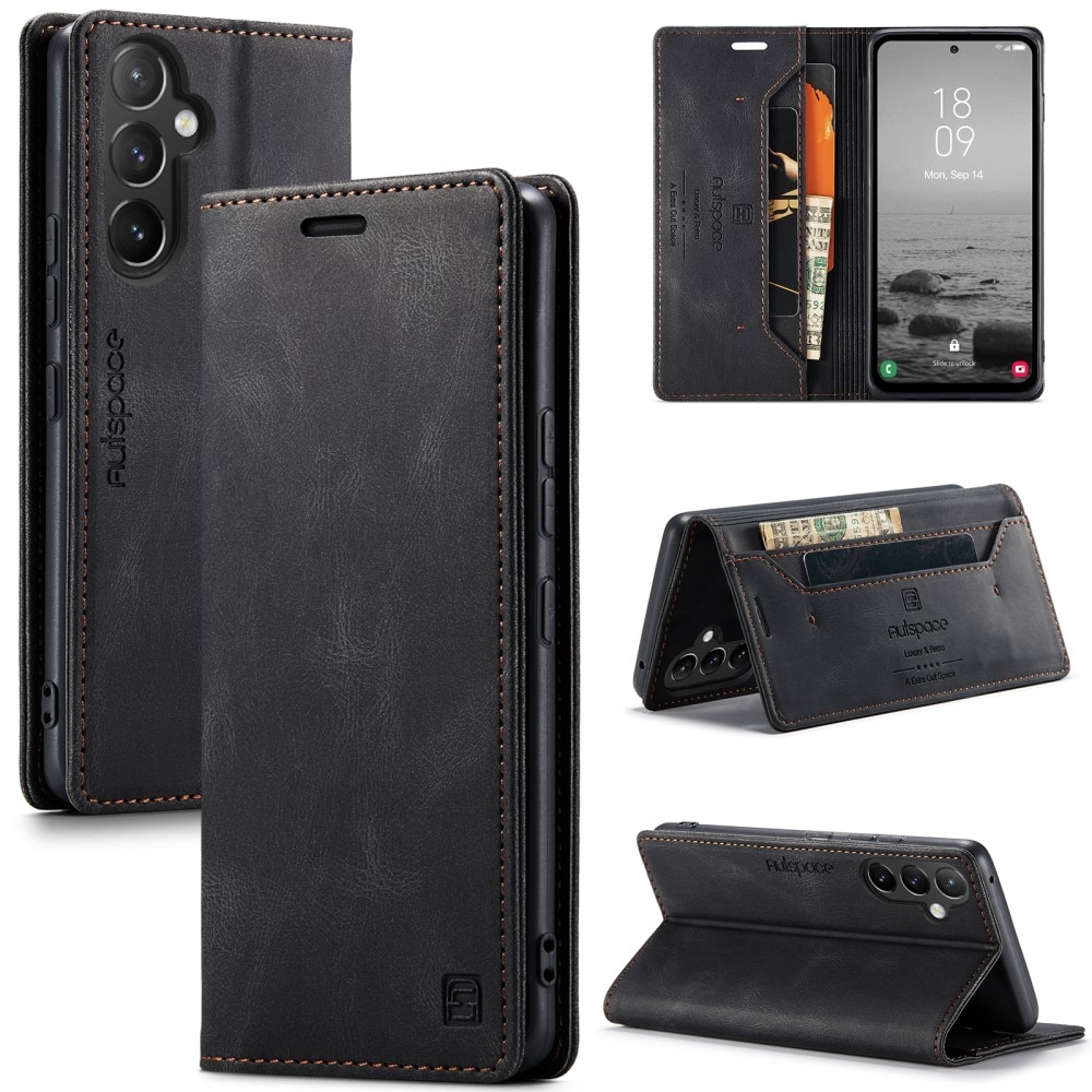 Funda-cartera anti-RFID para Samsung Galaxy A54 negro