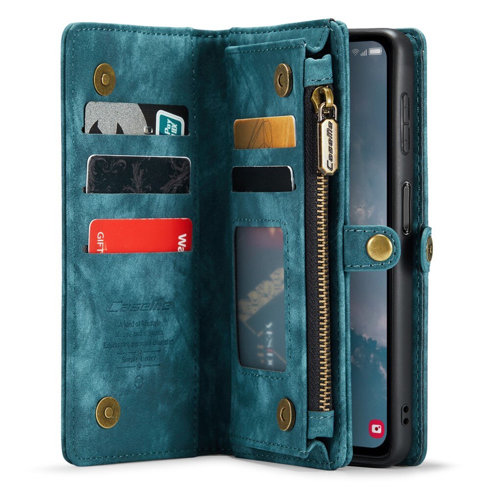 Cartera Multi-Slot Samsung Galaxy A14 Azul