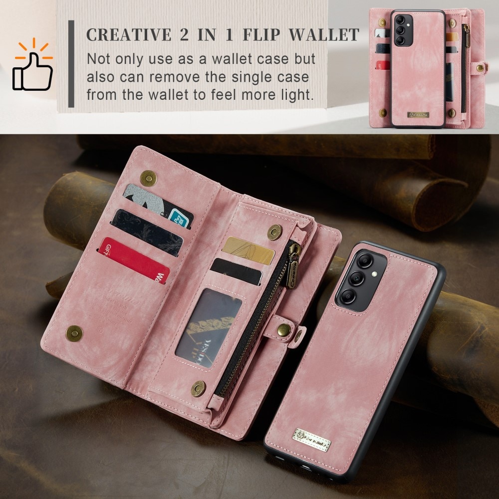 Cartera Multi-Slot Samsung Galaxy A14 rosado