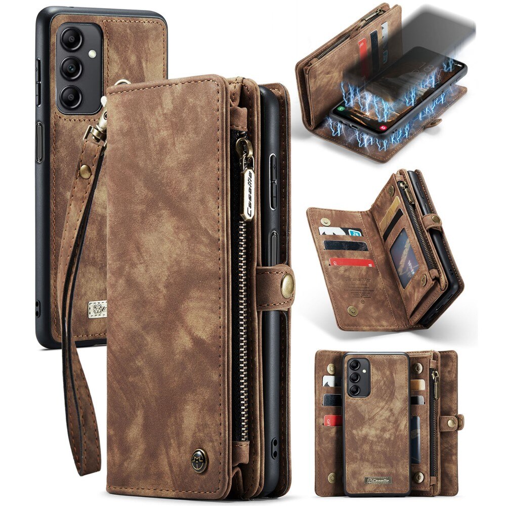 Cartera Multi-Slot Samsung Galaxy A14 Marrón