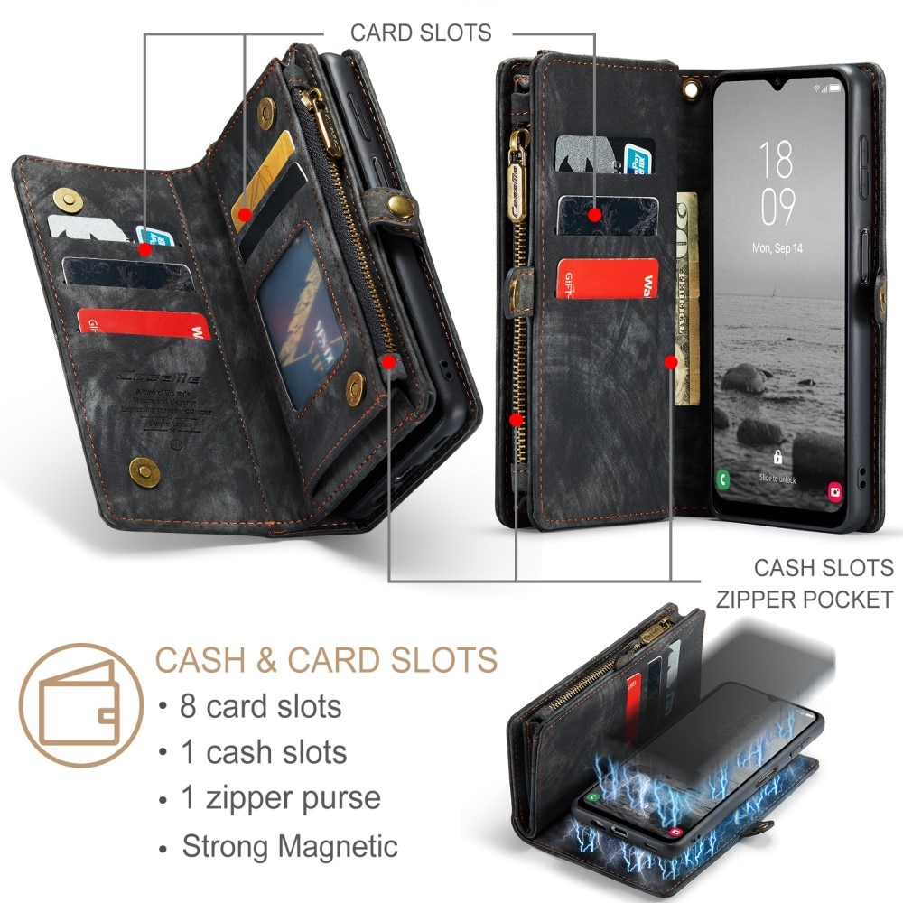 Cartera Multi-Slot Samsung Galaxy A54 Gris