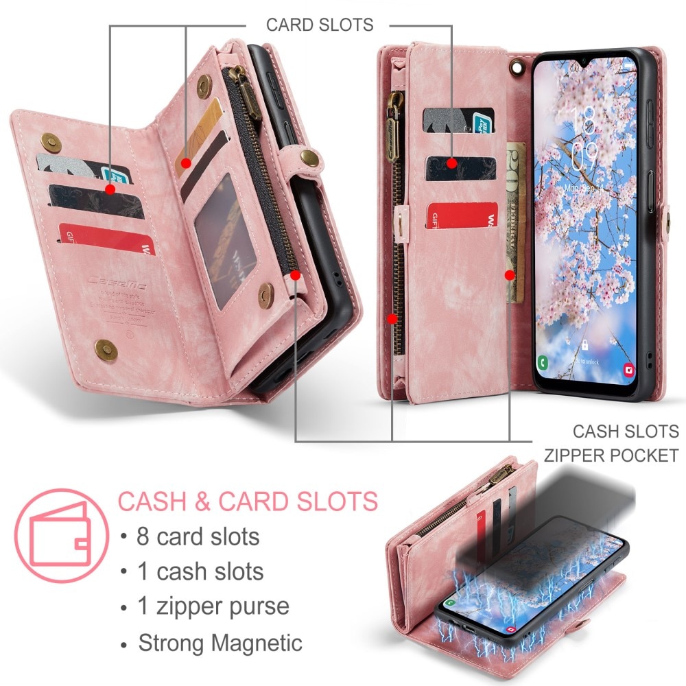 Cartera Multi-Slot Samsung Galaxy A54 Rosa