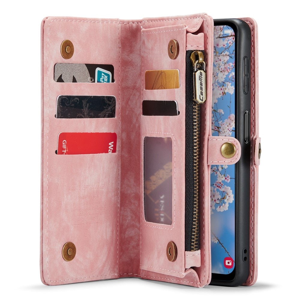 Cartera Multi-Slot Samsung Galaxy A54 Rosa