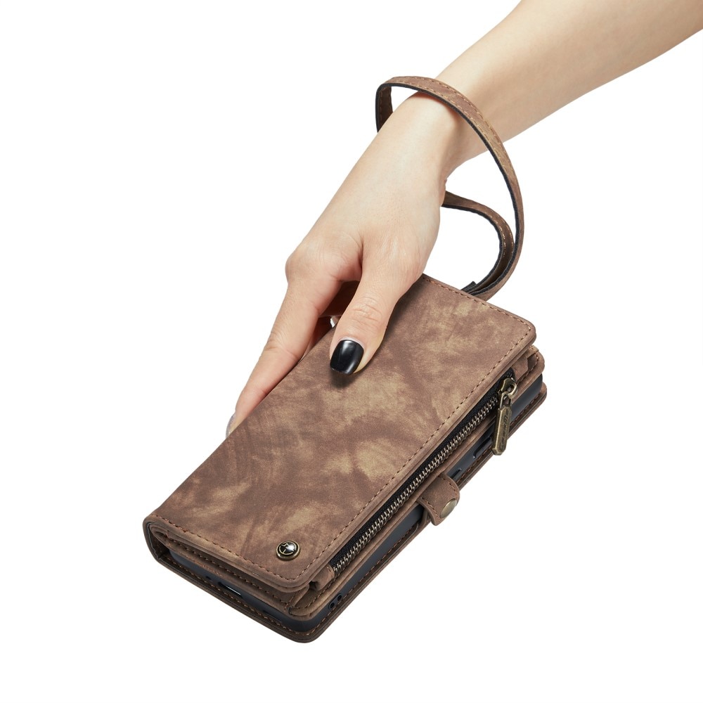 Cartera Multi-Slot Samsung Galaxy A54 Marrón