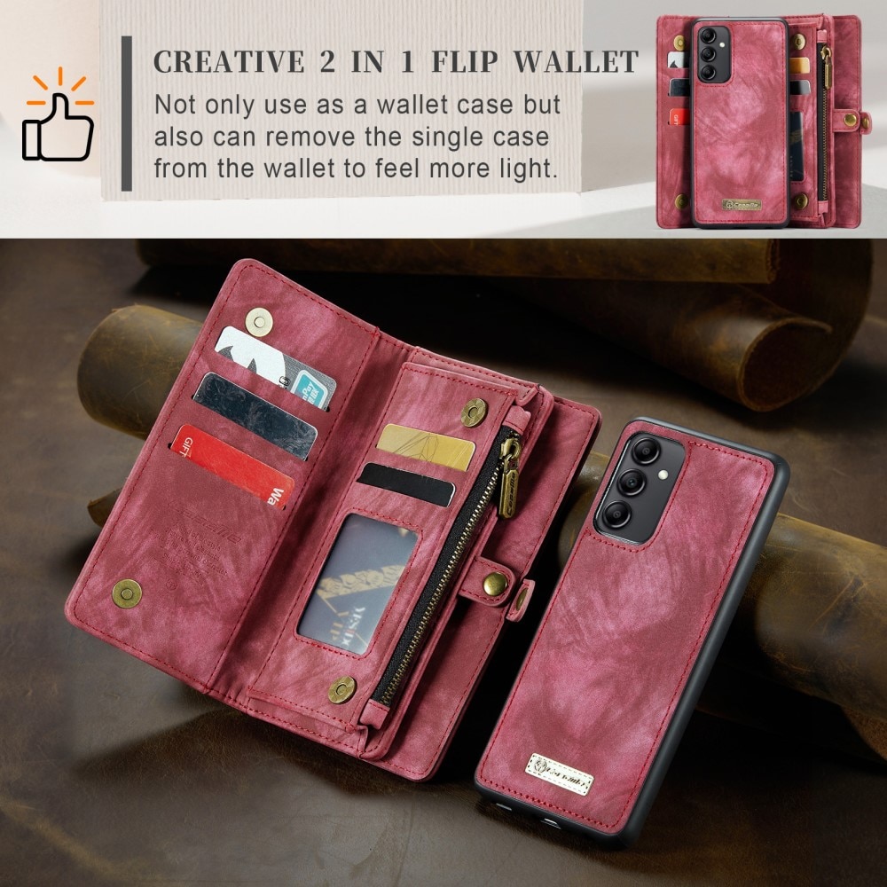 Cartera Multi-Slot Samsung Galaxy A54 Rojo