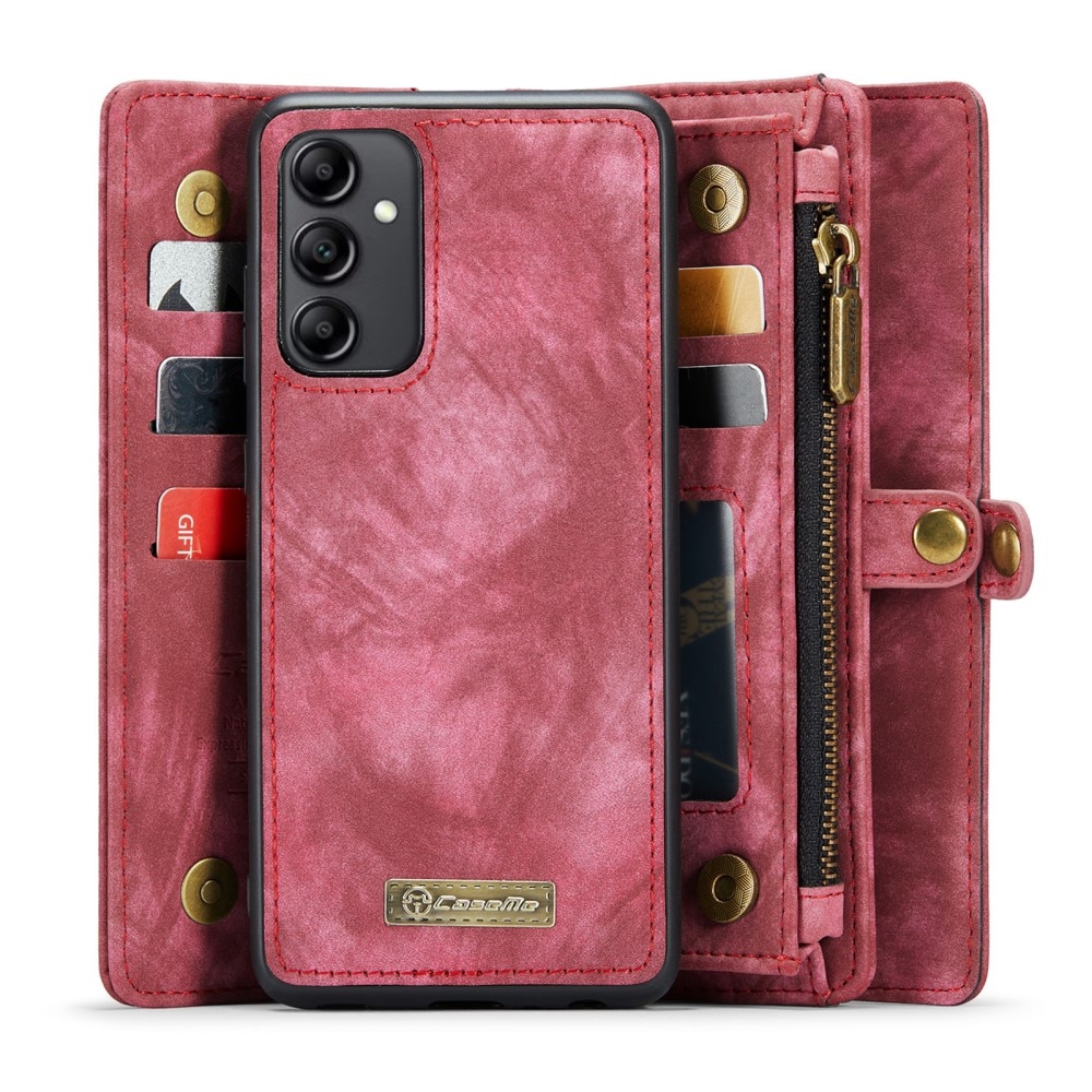 Cartera Multi-Slot Samsung Galaxy A54 rojo