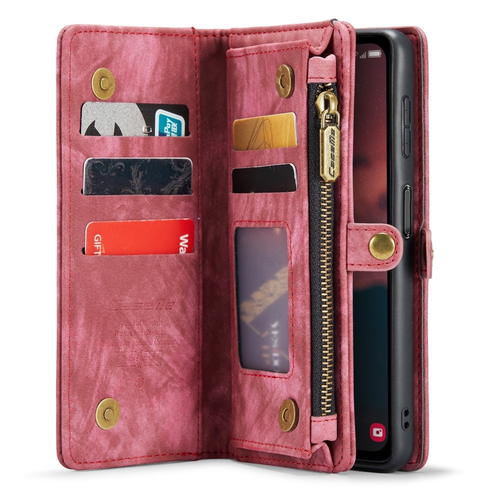 Cartera Multi-Slot Samsung Galaxy A54 Rojo